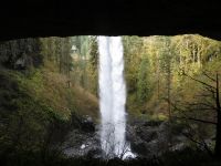 View from behind Lower South Falls